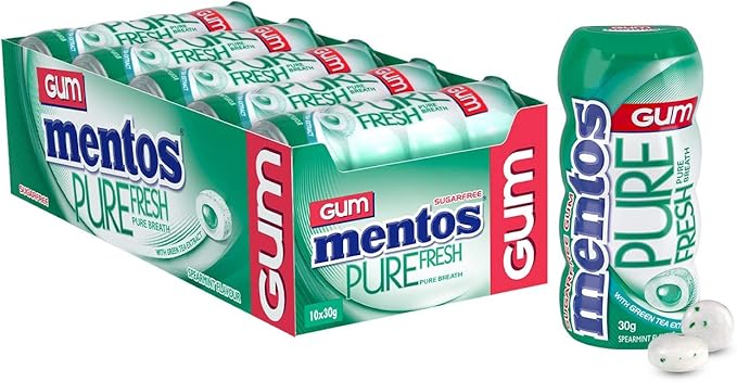 Mentos PF S/MINT BT 30G*10
