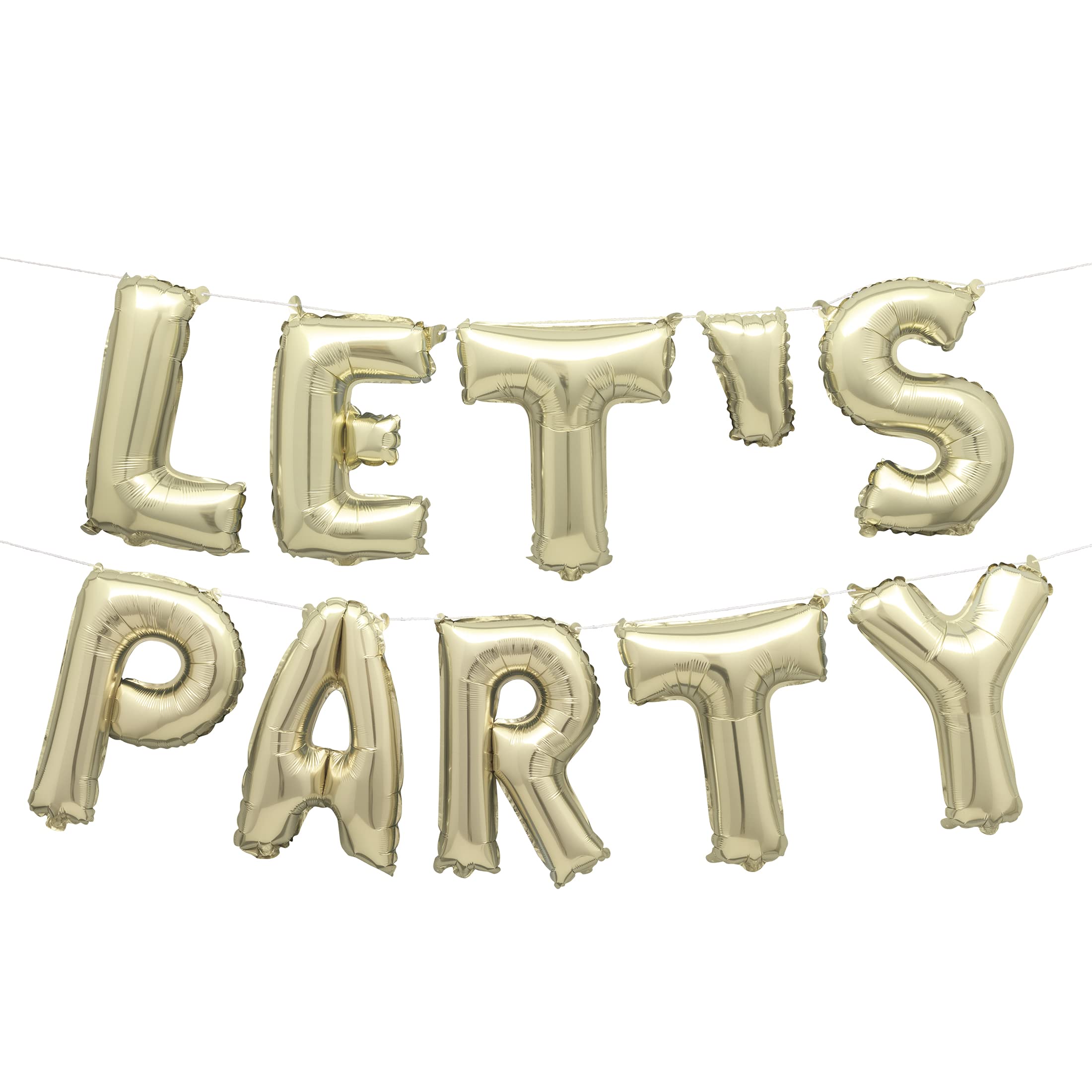 Unique Party Balloons Lets Party 10pcs