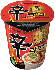 Nong Shim Shin Cup Noodle Soup 68g * 12 Pack