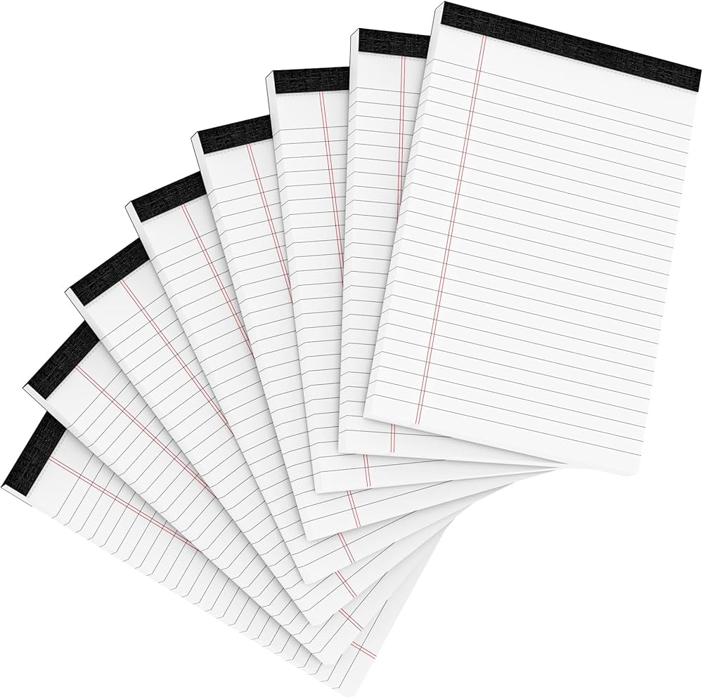 Office Central Ruled Pads 8 Pack