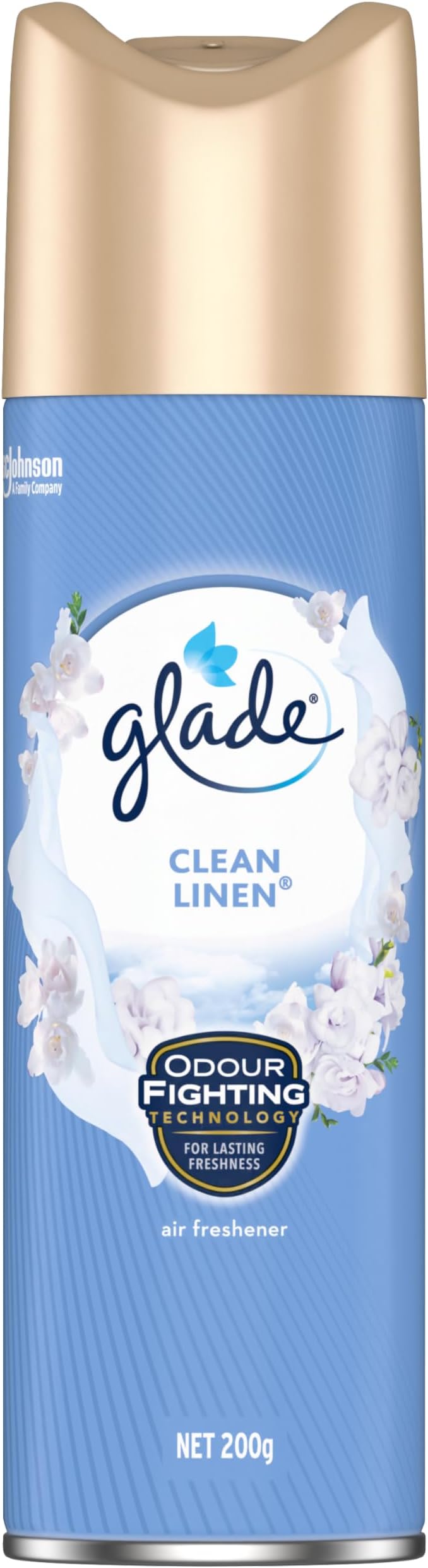 Glade Air Freshener Spray Clean Linen 200g