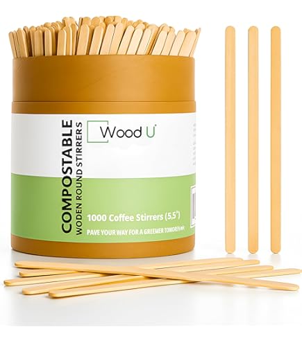 One Tree - Wooden Stirrers 20x500