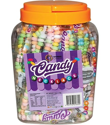 Uni Candy Necklace Jar 20g * 50 Pieces