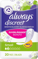 Always Discreet - Pads Small Bladder Leak Protection - 20 Pack
