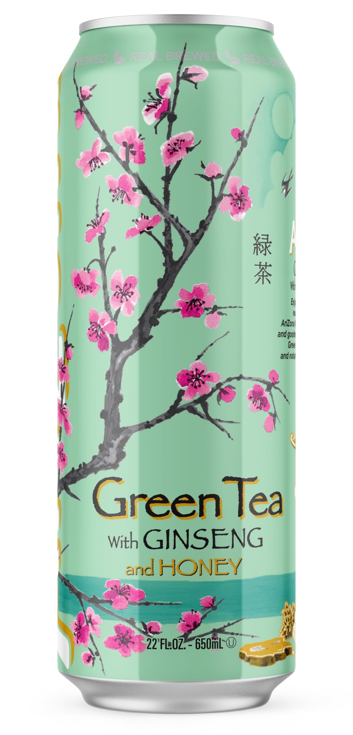 Arizona - Green Tea with Ginseng and Honey 680ml x 24 Pack