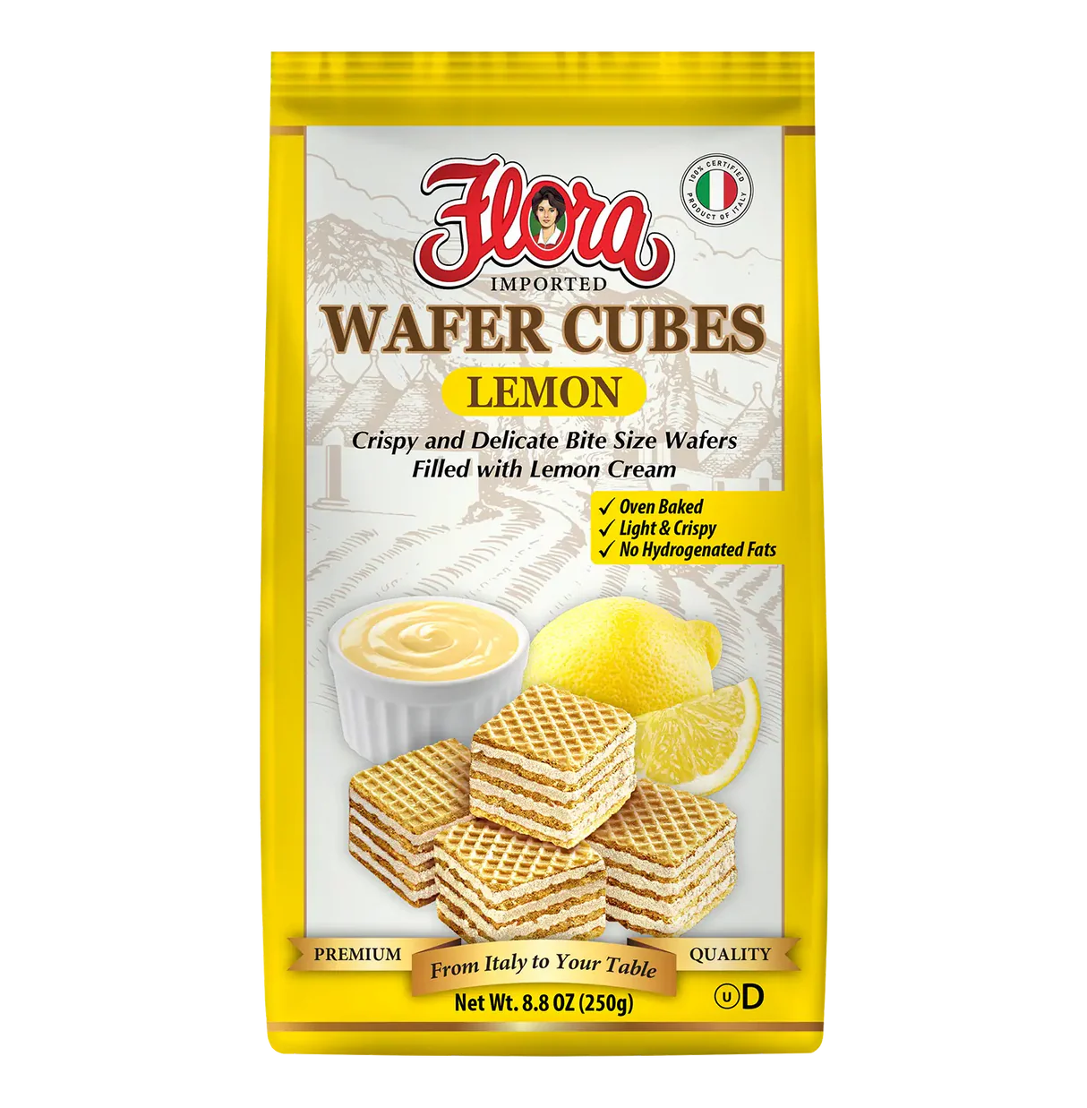 Today Lemon Wafer Cube 200Gx12