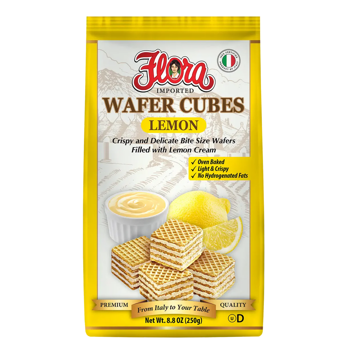 Today Lemon Wafer Cube 200Gx12
