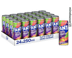Fanta - Tutti Frutti Zero Sugar Limited Edition 250ml x 24 Pack