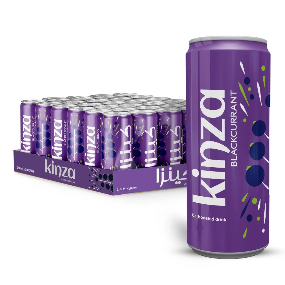 Kinza - Black current - 250ml x 30 Pack