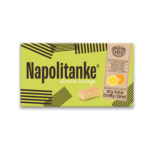 Napolitanke Lemon Orange Wafer