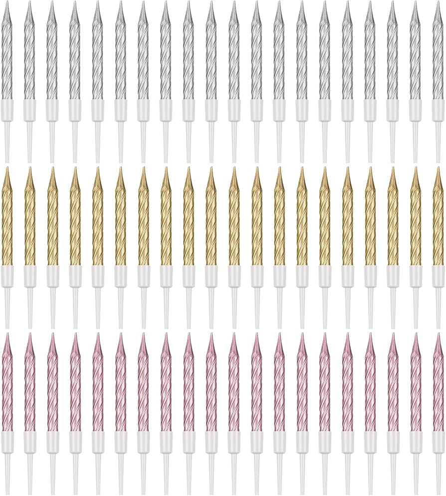 Birthday Candles Set 60 Pack