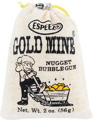 Gold Nuggets Bubble Gum 50g * 24 Pack