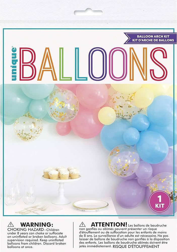 Unique Party Balloon Arch Kit 40pcs