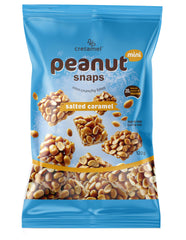 Cretamel Peanut Snaps Salted Caramel Mini 12g x 10
