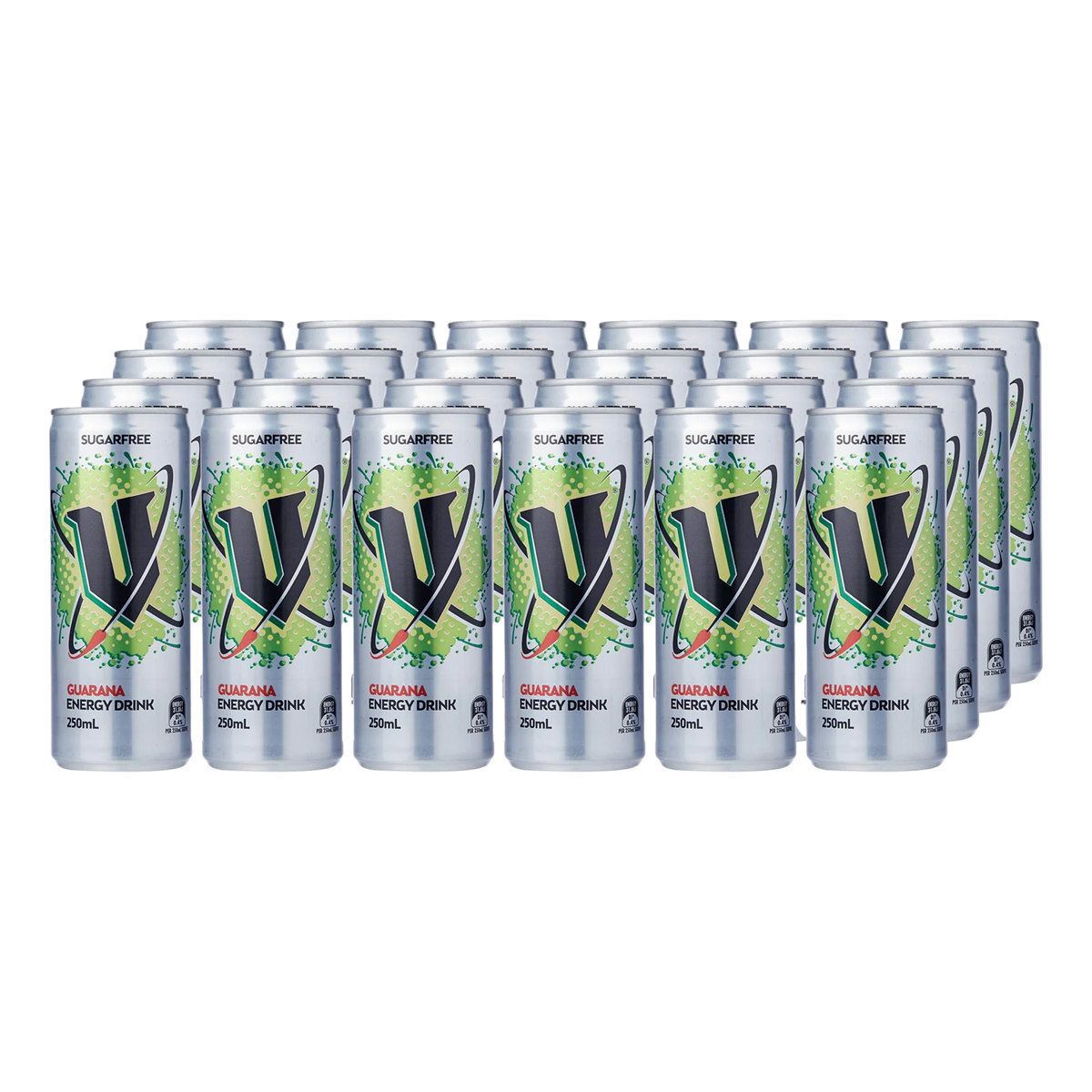 V Energy Drink Sugar Free Can 250ml * 24 Pack