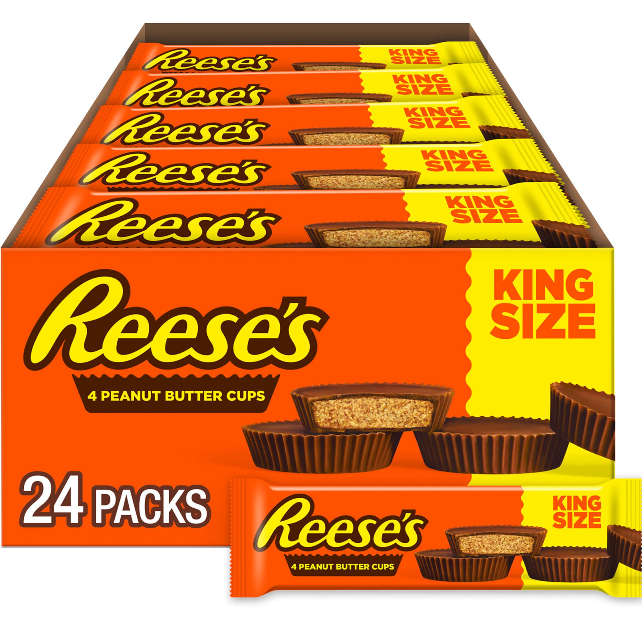 Reese Peanut Butter Cups King Size 79g * 24 Pack