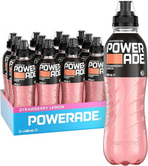 Powerade - Sports Drinks - Strawberry Lemon 600ml x 12 Pack