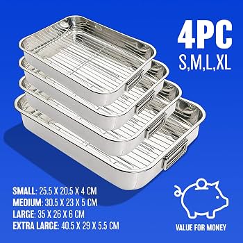 Heat Beads Roasting Tray 4 Pack
