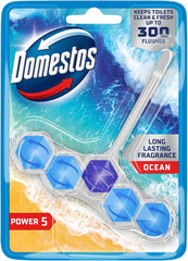 DOMESTOS 50g TOILET CLEANER CAGE POWER 5 OCEAN
