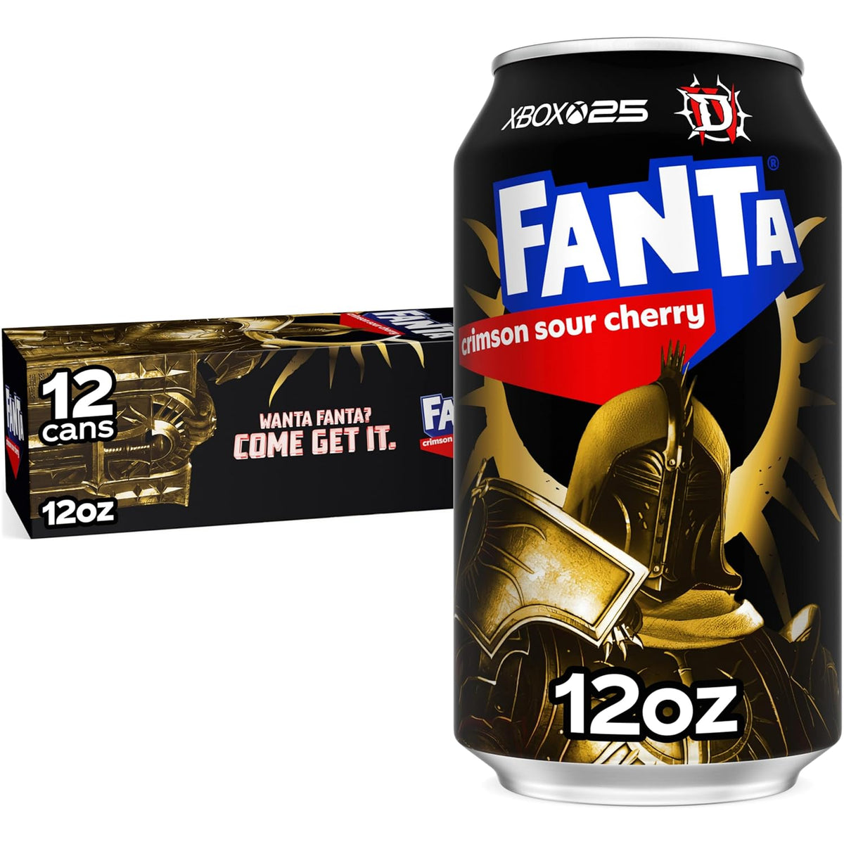 Fanta - Sour Cherry US 355ml x 12 Pack