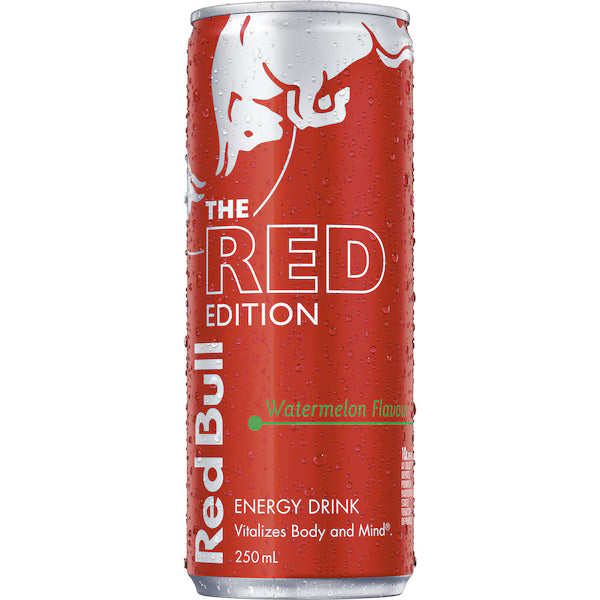 Red Bull - Energy Drink Can - The Red Edition 250ml x 12