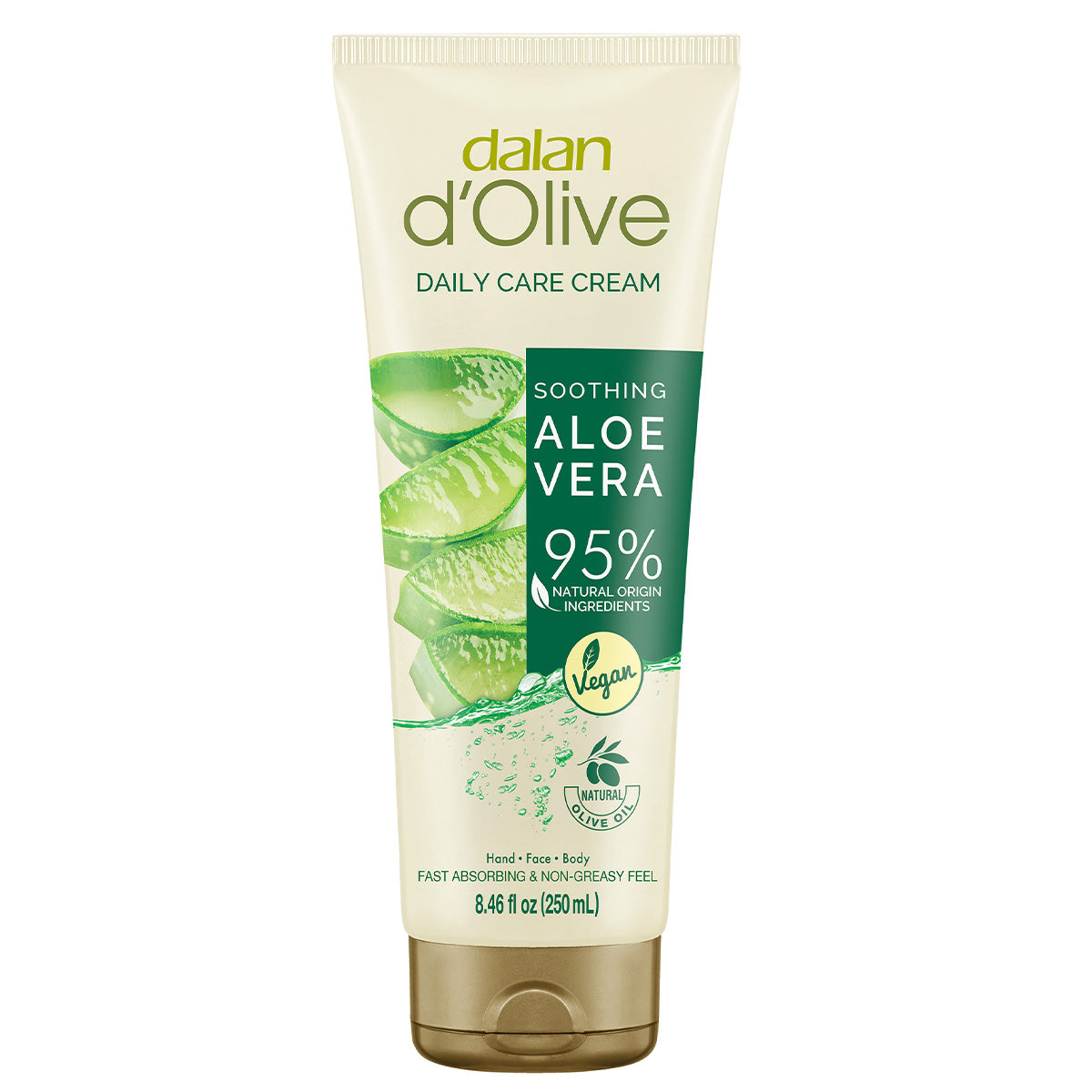 Dalan d'Olive - Cream Aloe Vera Oil - 250ml