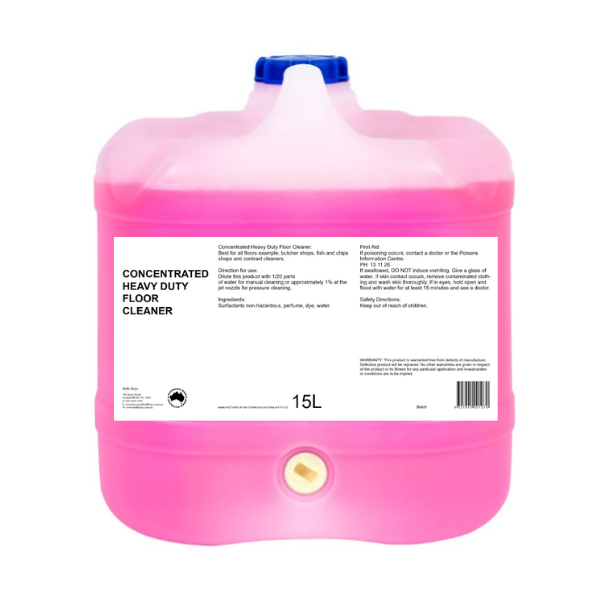 Concentrated Heavy Duty Floor Cleaner – 15LT