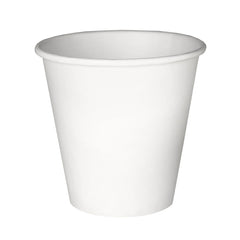 8oz Single Wall 80Mm White Coffee Cup
