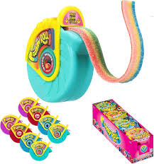 Push Pop Gummy Roll Assorted Flavors Gummy Candy 40g * 8 Pack