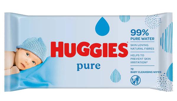 Huggies Pure Baby Wipes 72pcs