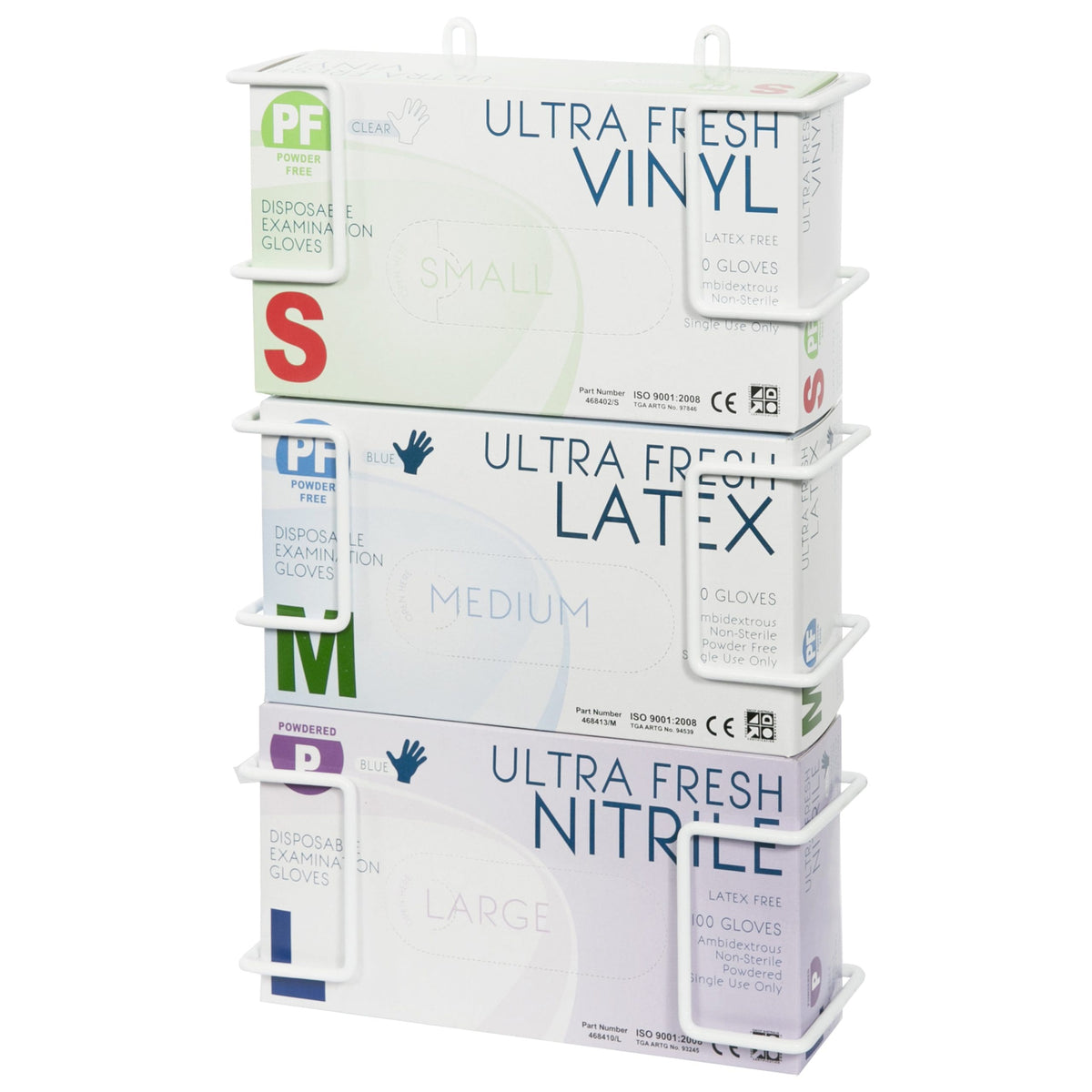 Disposable Glove Dispenser Triple Tier