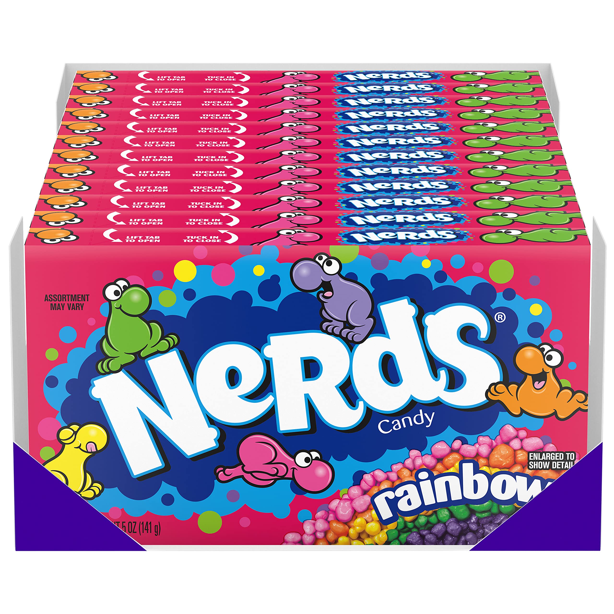 Nerds Rainbow Movie Theater Box 141g * 12 Pack