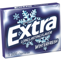Wrigley's - Extra - Winter Fresh Chewing Gum 15 Sticks x 10 Pack