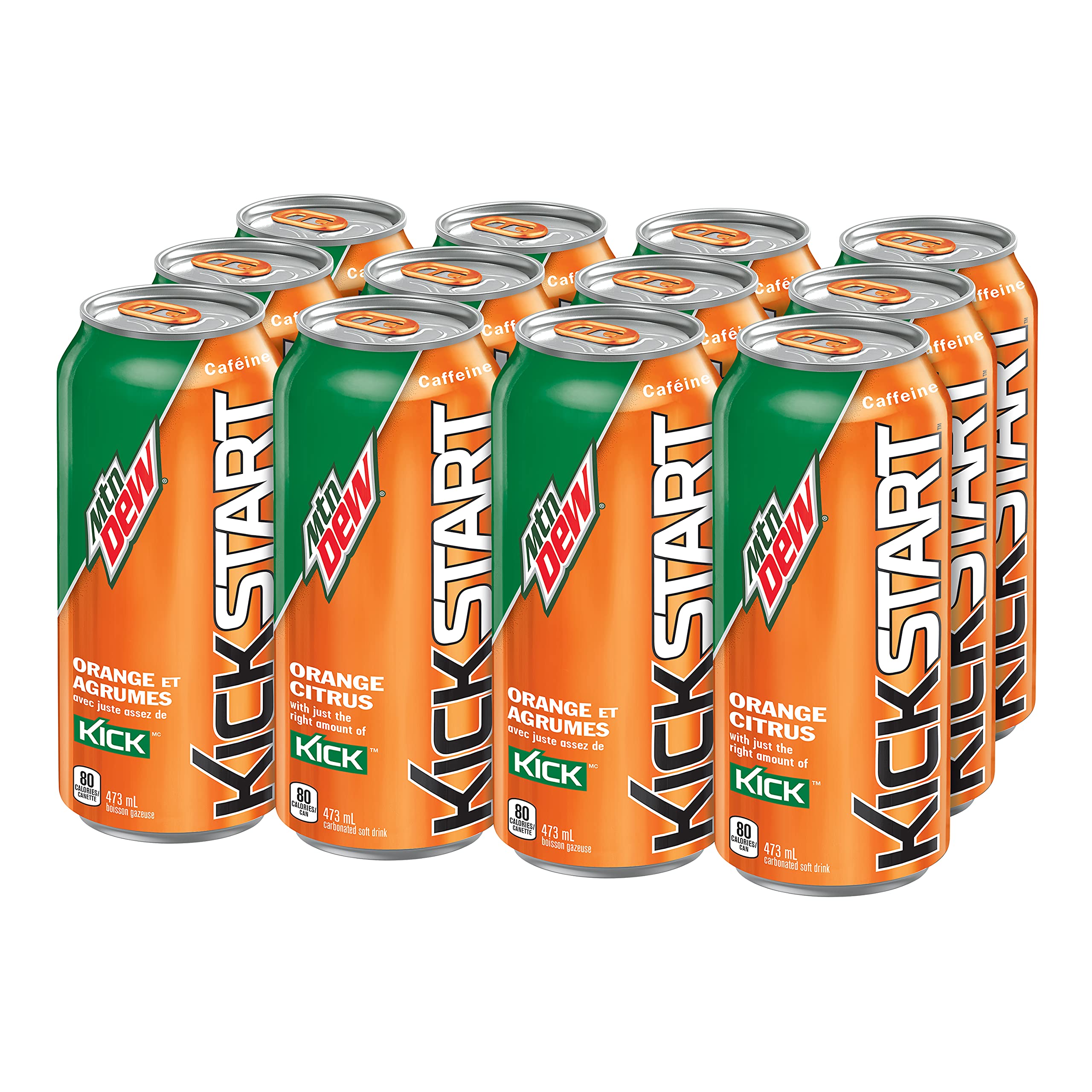 M/DEW K/START ORA/CIT 473ML*12