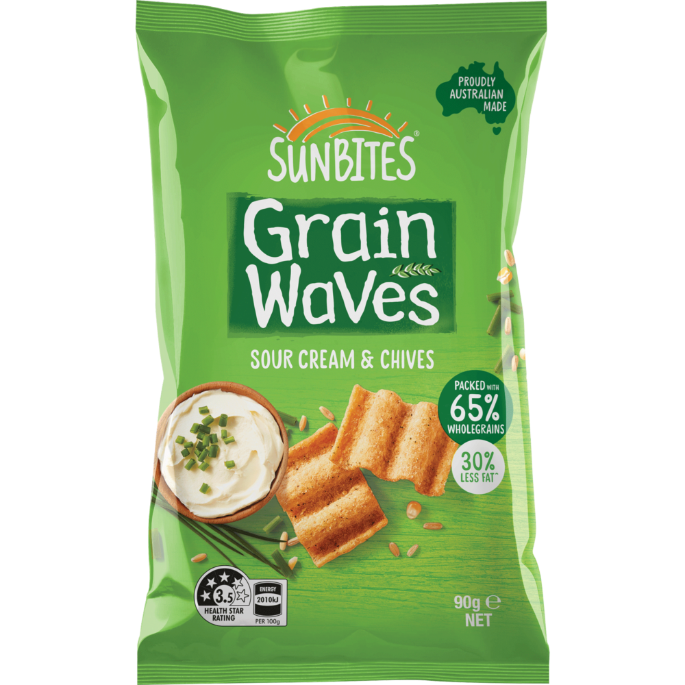 90G SMT G/WAVES SOUR CRM&CHIVES
