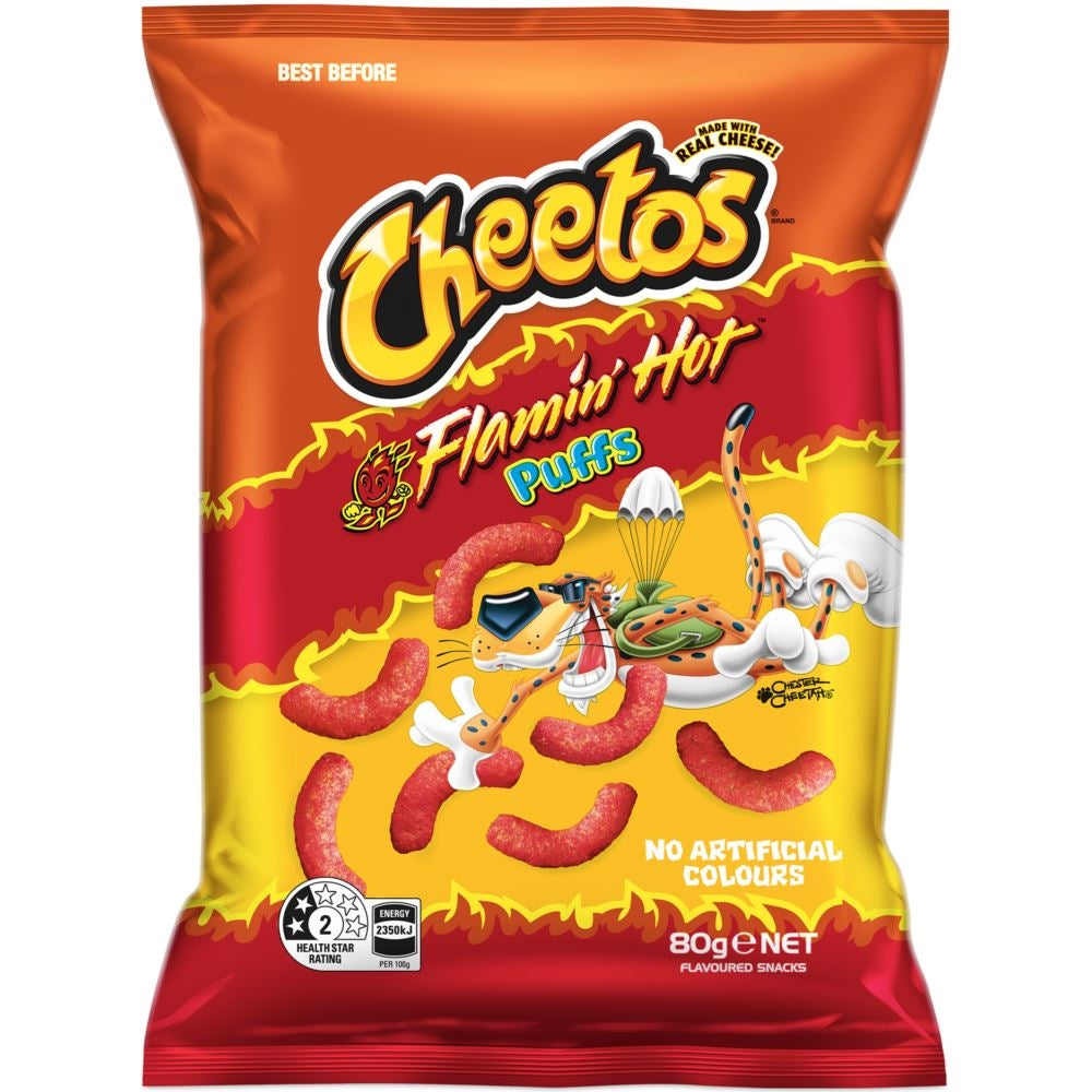 80G SMT CHEETOS PUFF FLAM HOT