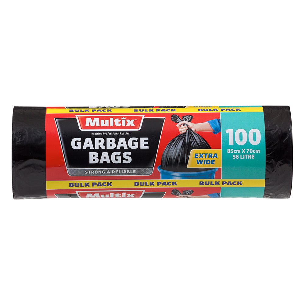 Multix - Heavy Duty Garbage Bags 56L Individual Deal