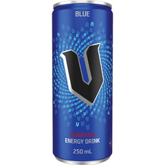 V Energy Drink Blue 250ml x 24 can