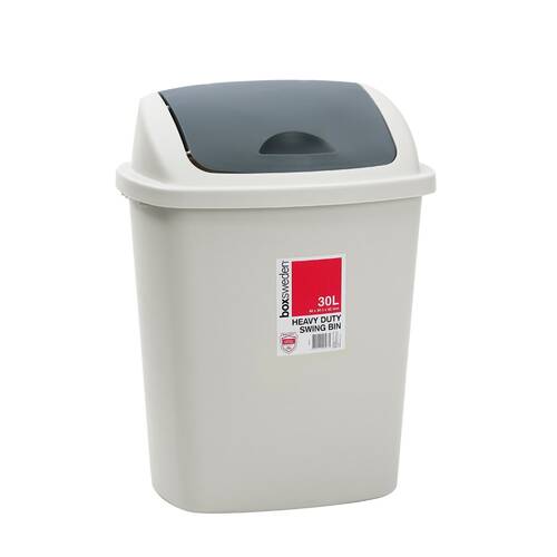 Boxsweden - Heavy Duty Swing Bin 30L