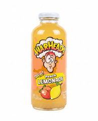 Warheads Peach Sour Lemonade Glass Bottle 473ml * 12 Pack
