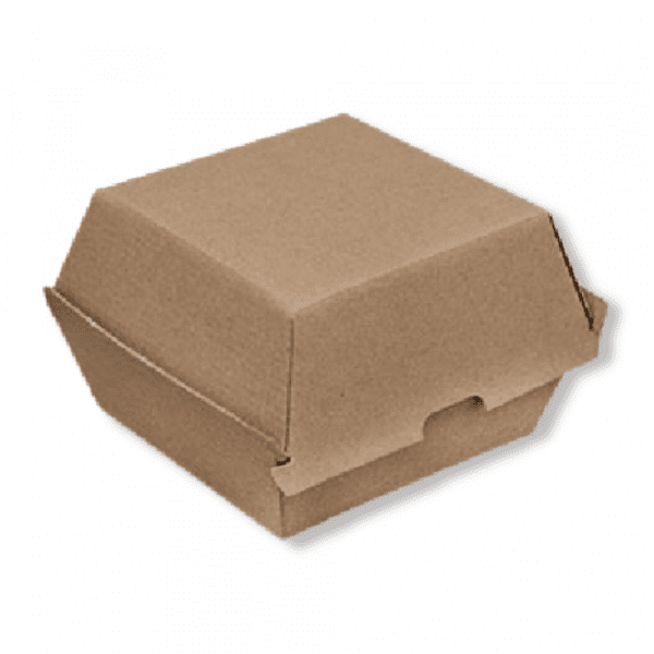 Future Friendly Kraft Board Burger Box Regular 250pcs