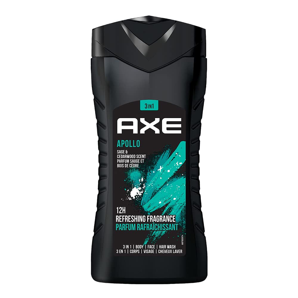 Axe - Apollo - 3in1 Body Face Hair Wash 12H Refreshing Fragnance - 250ml