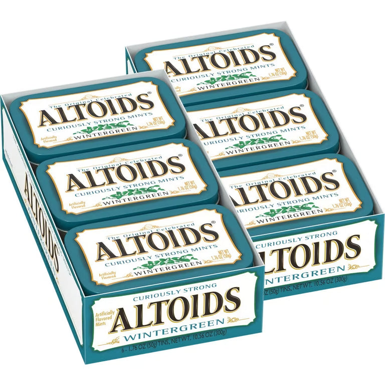 Altoids Mints Wintergreen Tin 50g * 12 Pack