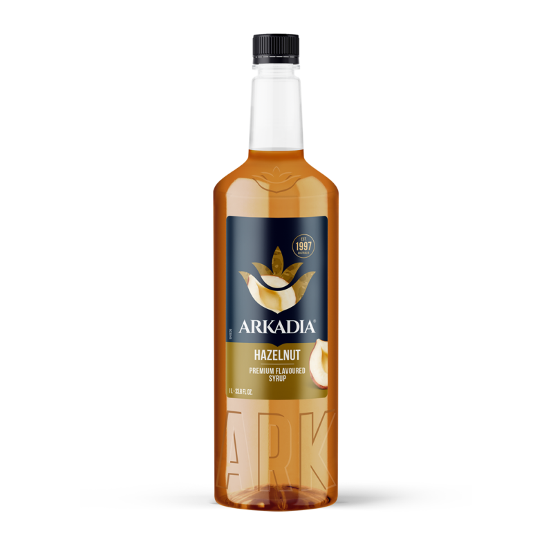 Bundle Syrup 1Ltr Premium Hazelnut Arkadia SPECIALS (12x1Ltr)