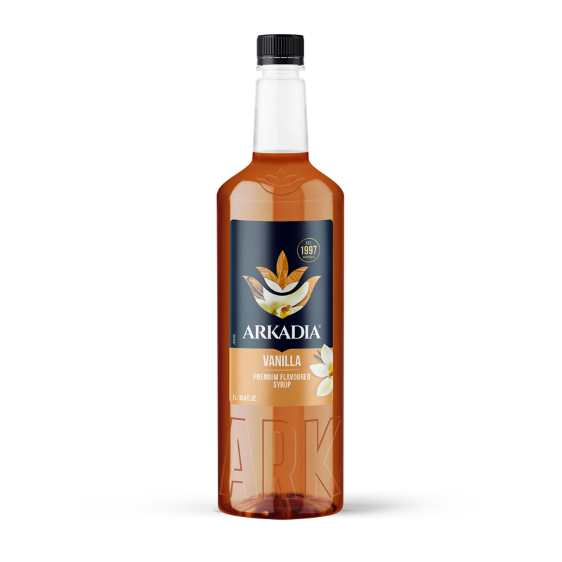 Bundle- Premium Vanilla Syrup Arkadia12x1Ltr