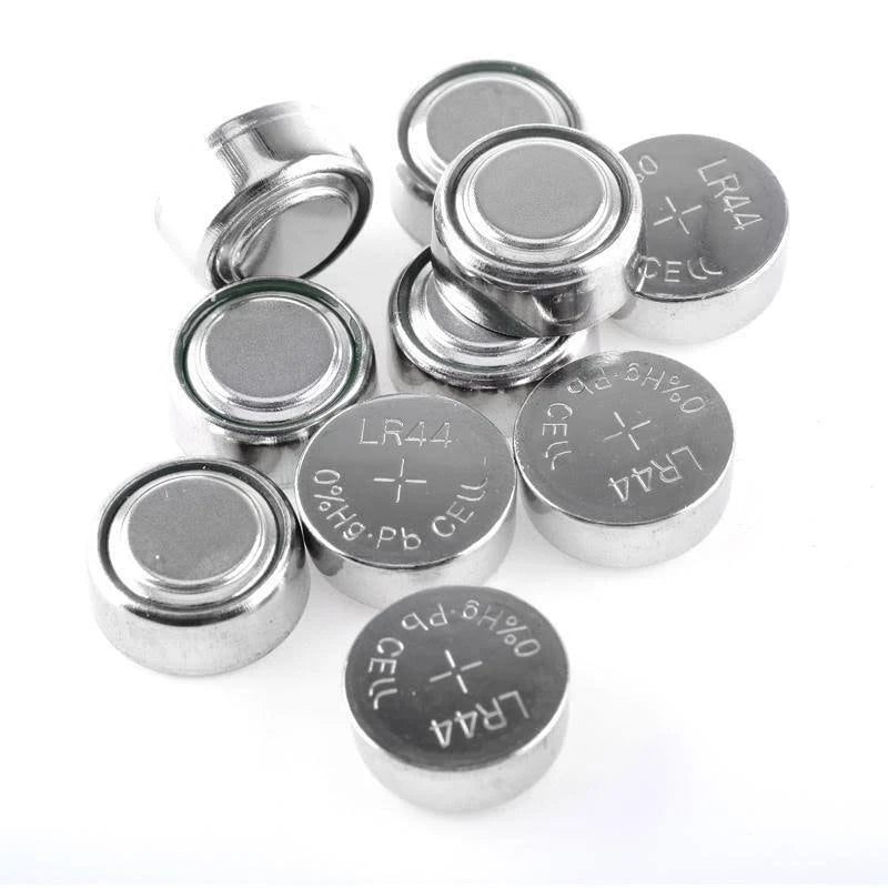 SAS Button Cell Batteries LR44 12 Pack