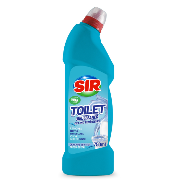 Sir Toilet Gel Cleaner Fresh Ocean 750ml