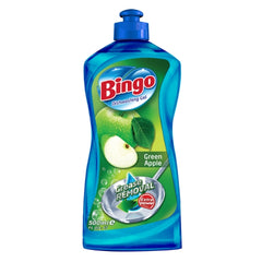 Bingo Dishwashing Liquid Green Apple 400ml