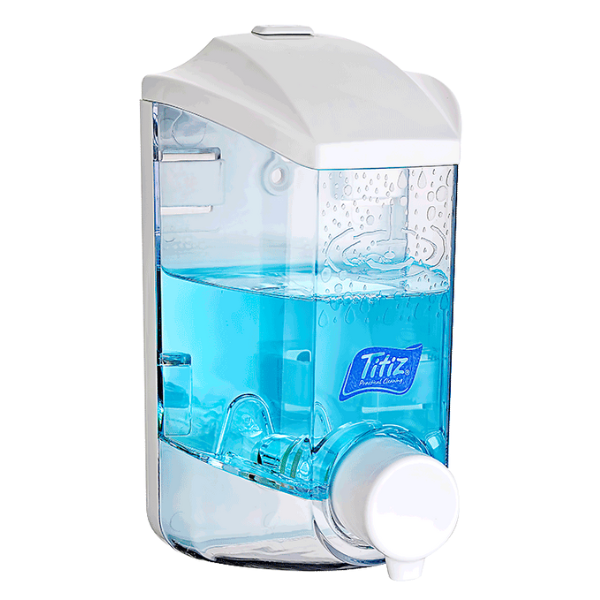 Titiz - Twin Liquid Soap & Shampoo Dispenser - 1000ml