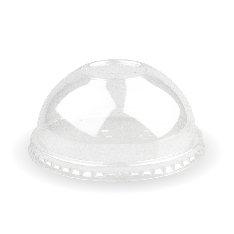 BioPak Cold Paper Biocup PET Clear Dome Lid 105mm 960ml 1000pcs